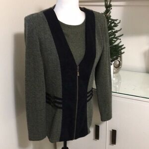 Vintage Green Fooler Top Size 6